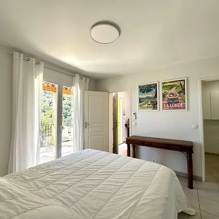 Villa Elodie Climatisee Pour 10 Personnes Avec Piscine Privee A Les Maures *